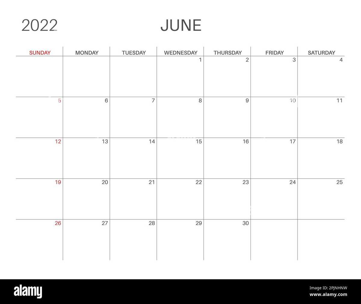 june printable schedule