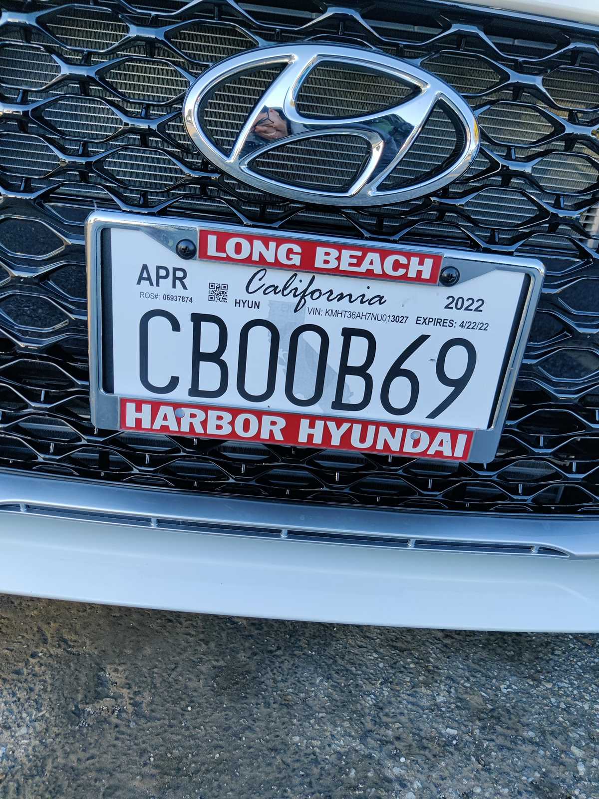 printable temporary license plate california