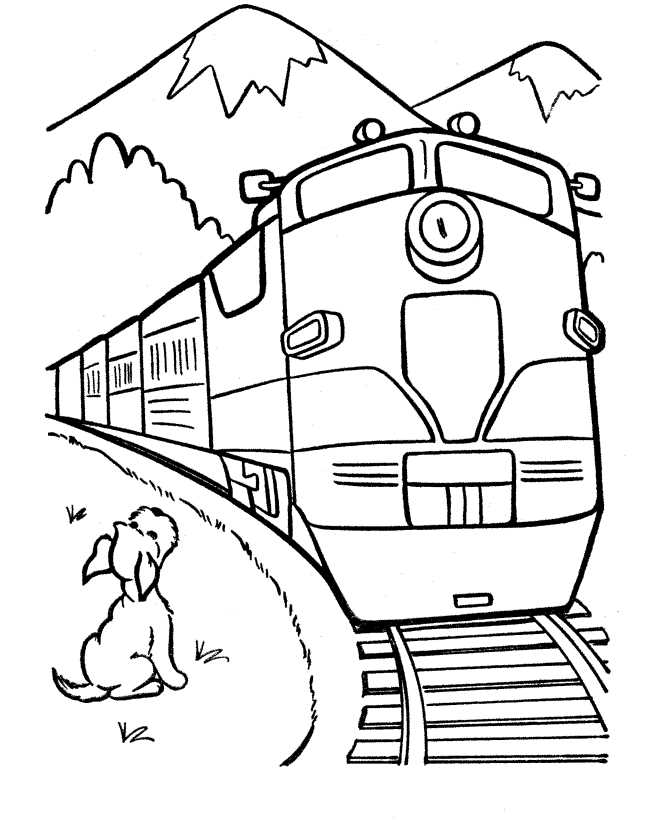 polar express train printable