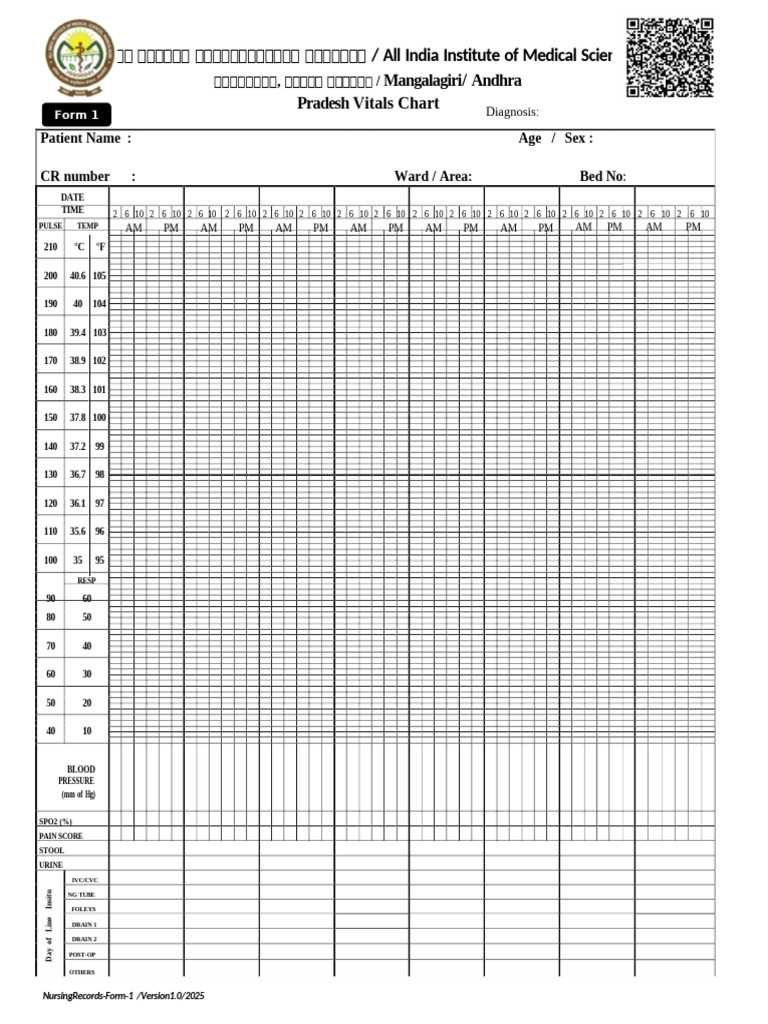 printable vital signs chart for adults