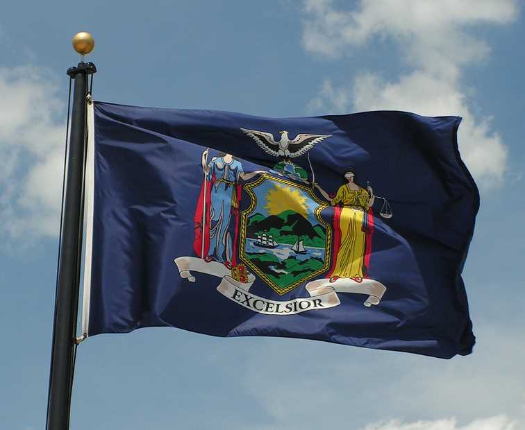 new york state flag printable