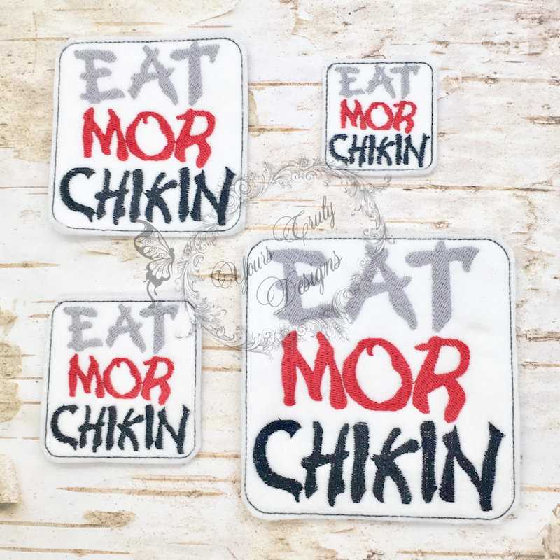 eat mor chikin sign printable