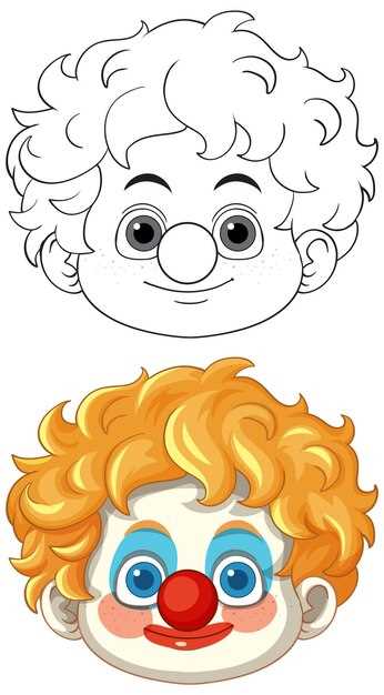 clown mask printable