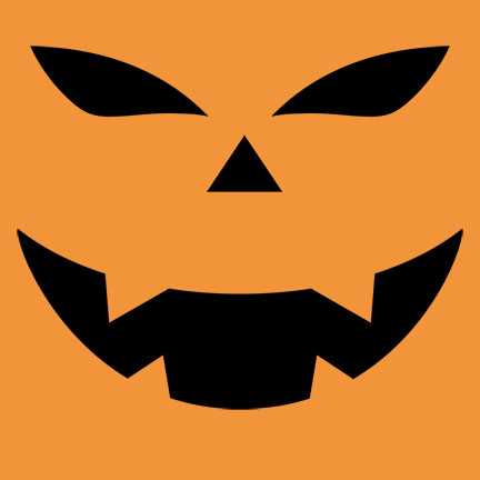 printable scary pumpkin designs