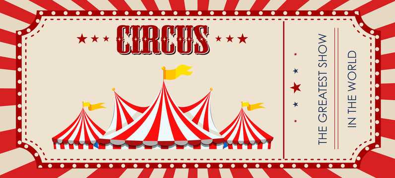 circus tickets printable