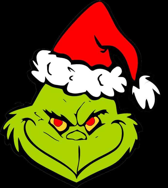 small grinch face printable