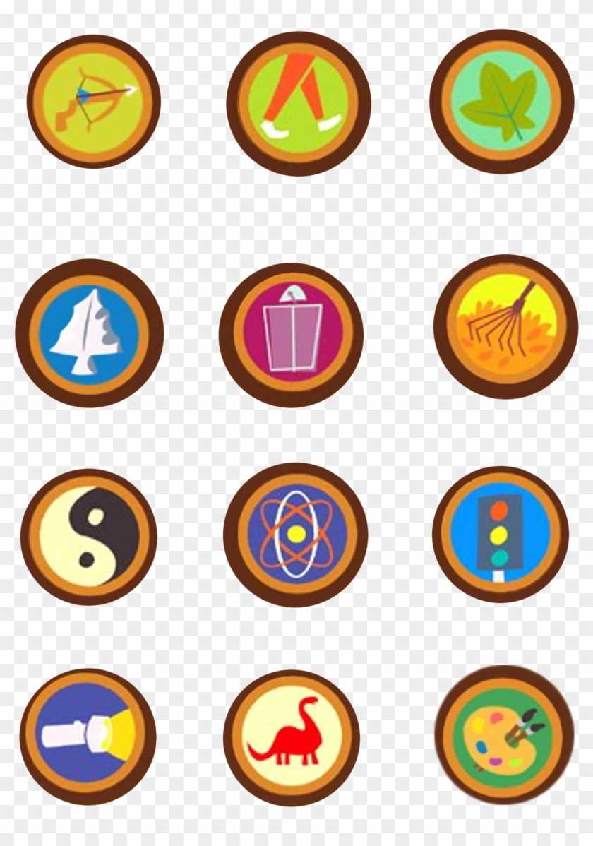 russell badges printable