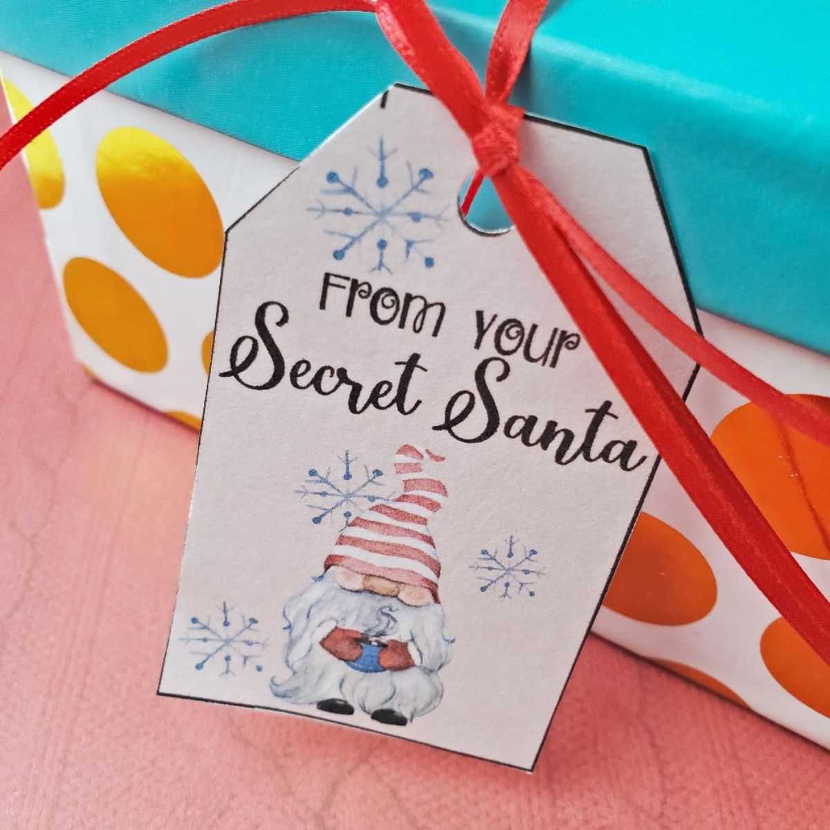 printable secret santa