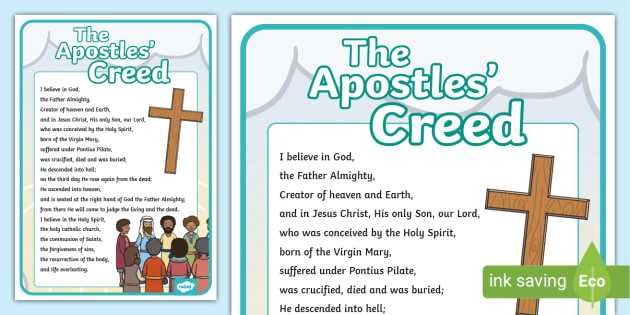 free printable nicene creed catholic printable