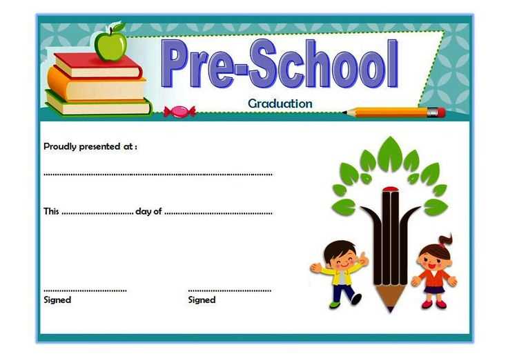 kindergarten graduation certificate free printable