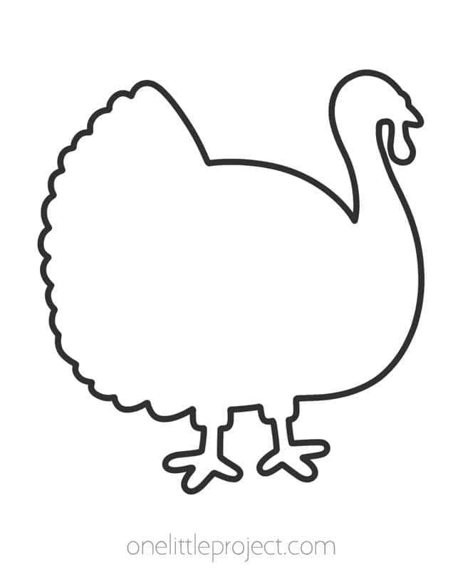 printable turkey images