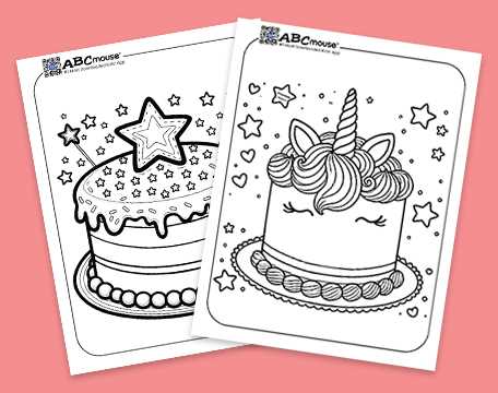birthday cake printable