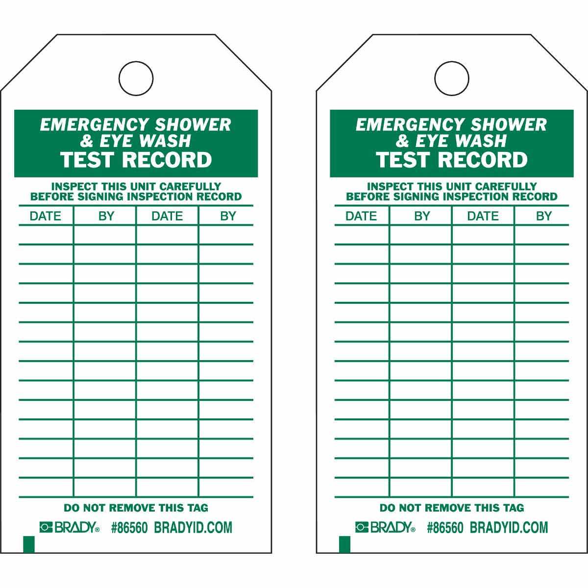 free printable eye wash station inspection sheet