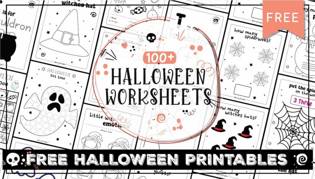 halloween activities for kids printable