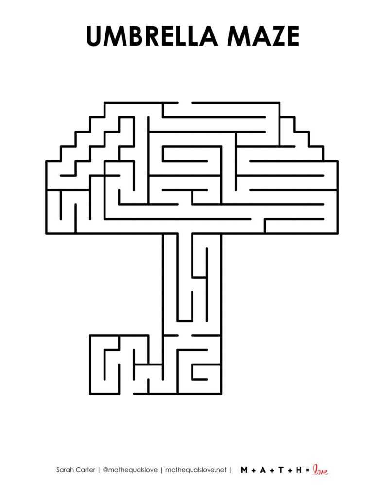 mazes printable free