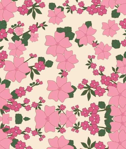 floral printable wrapping paper