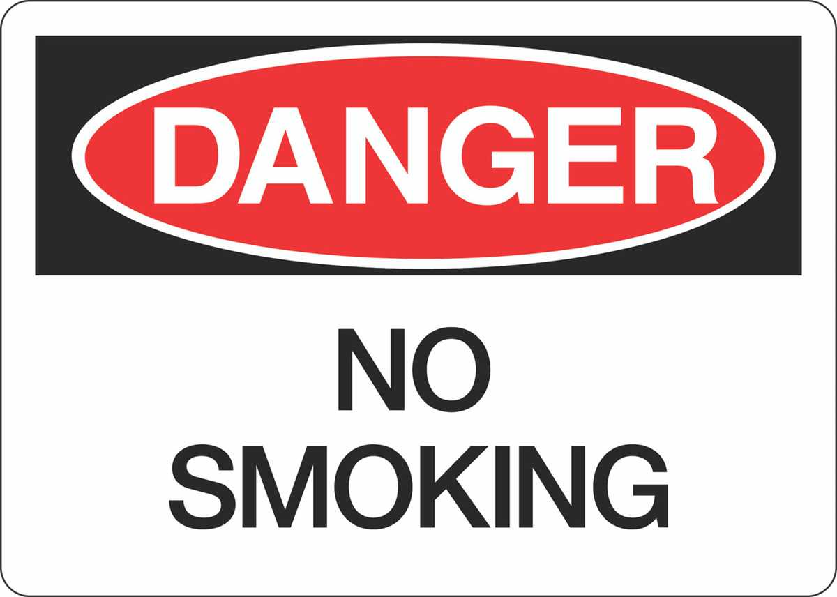 free printable no smoking signs