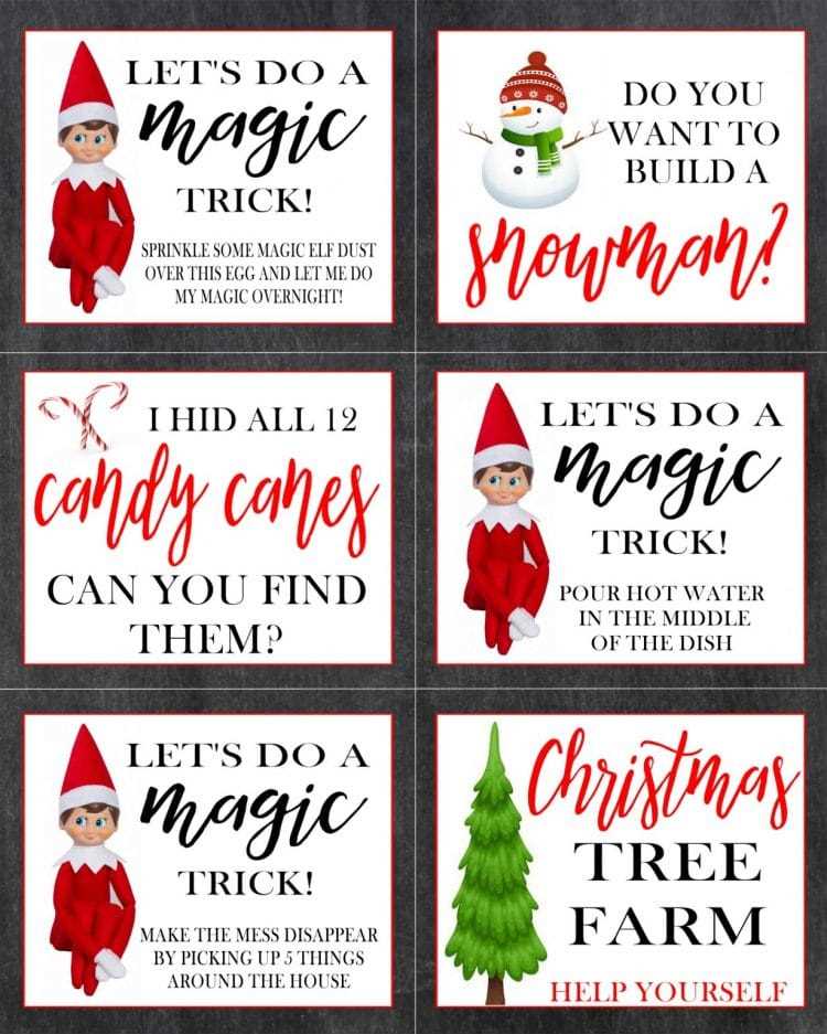flat elf on the shelf printable