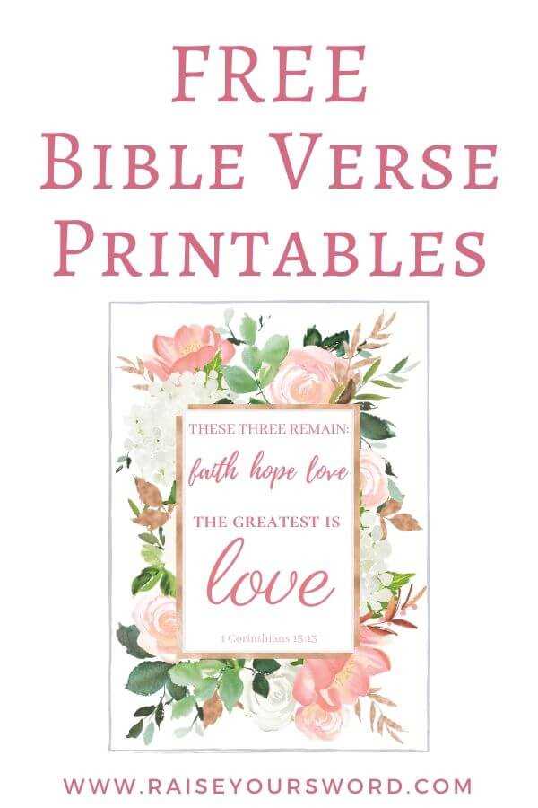 printable hearts with bible verses