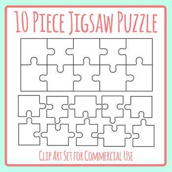 large printable puzzle pieces