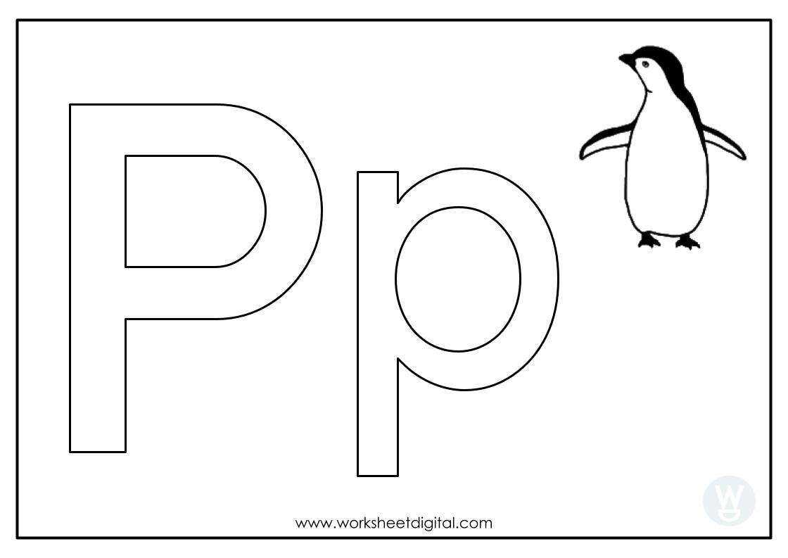 letter p printable