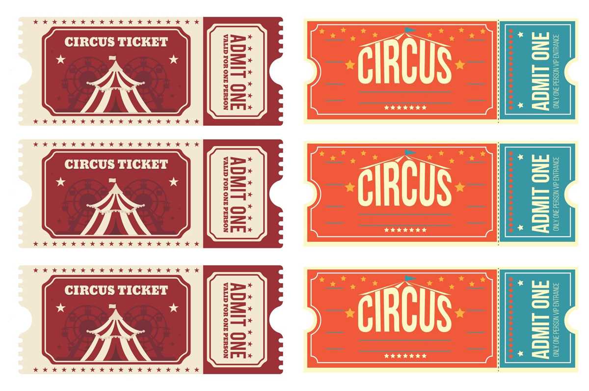 carnival tickets printable