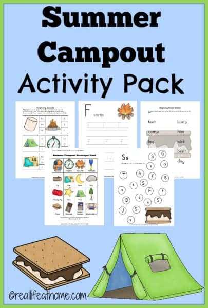 summer printable activities