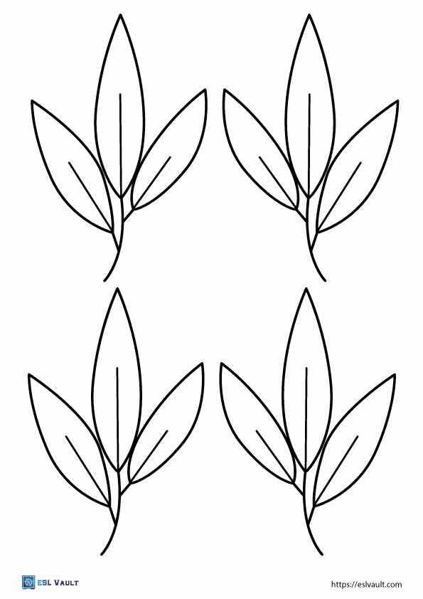 leaf stencils printable