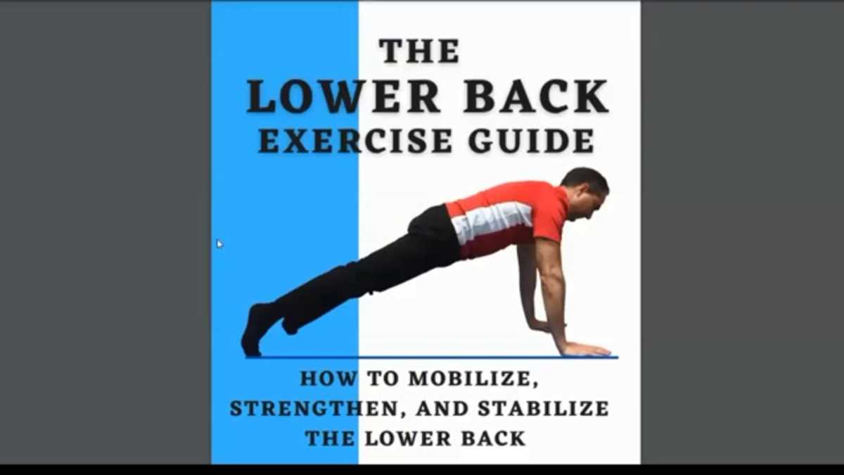 printable lower back stretches