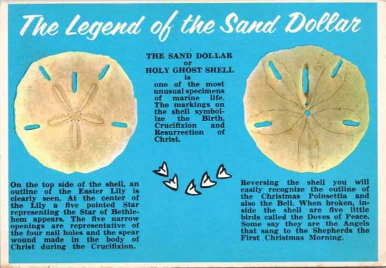 legend of the sand dollar printable