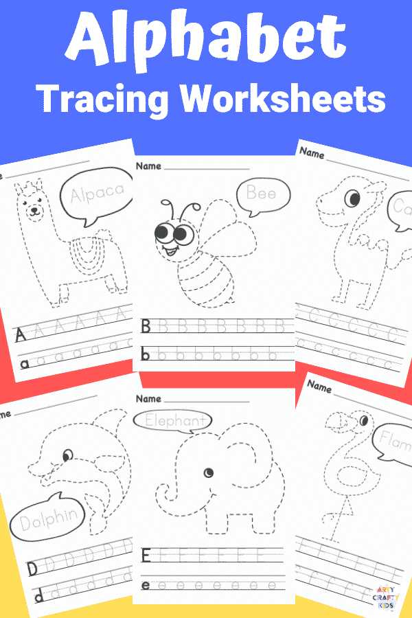 letter a tracing printable