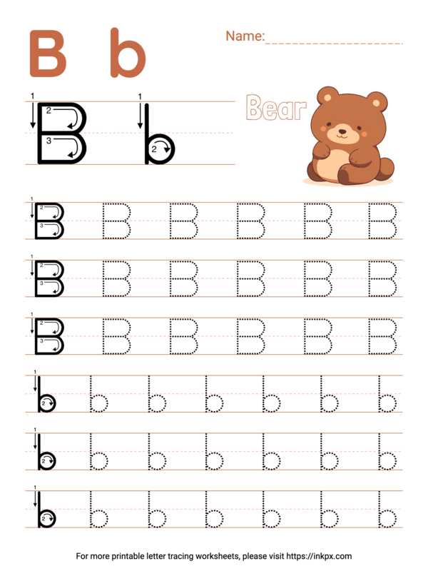 letter b printable