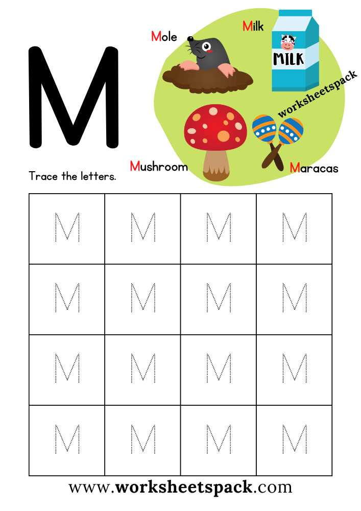 letter m printable