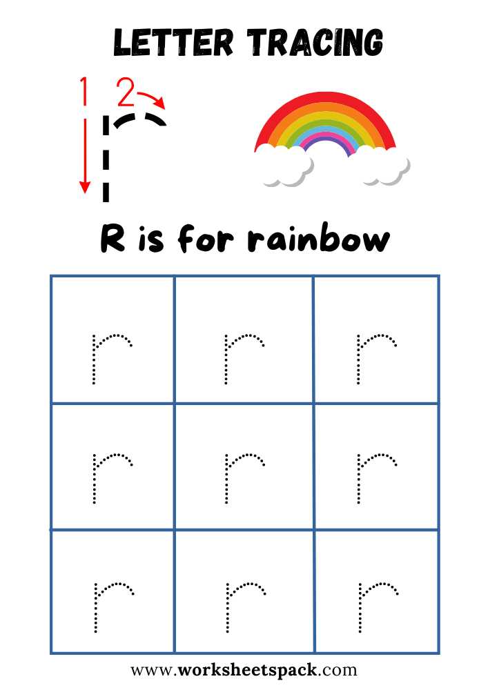 letter r worksheets printable