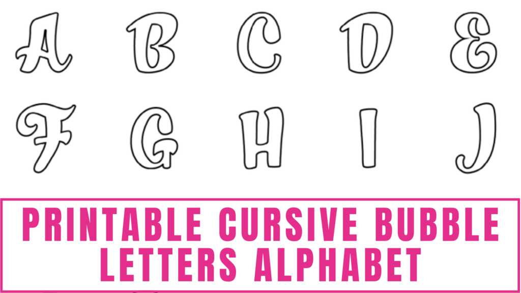 lettering alphabet printable