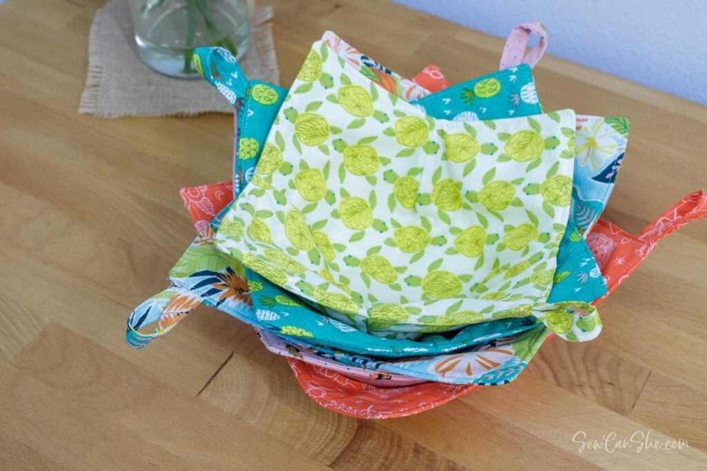 free printable bowl cozy pattern