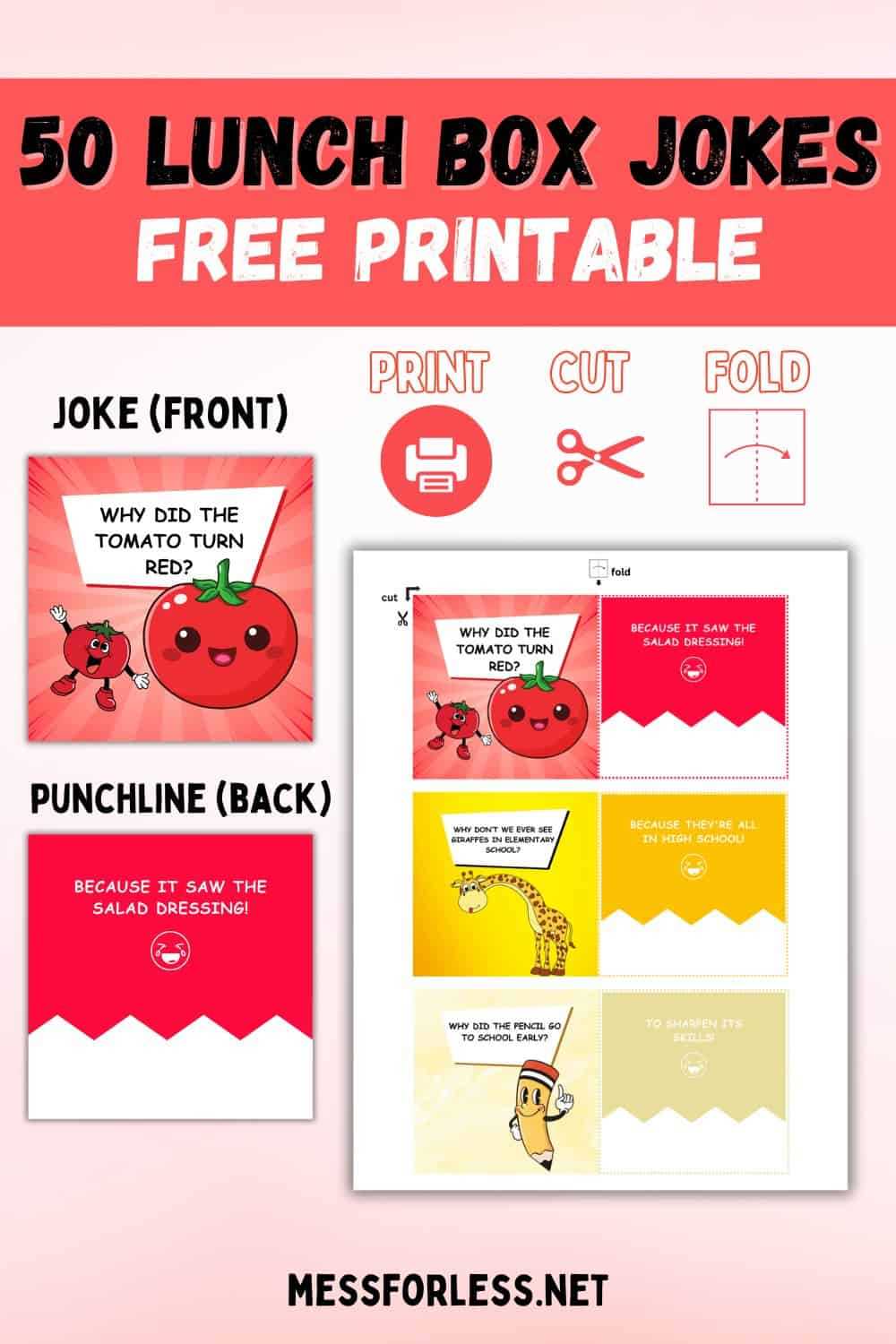 printable lunchbox jokes