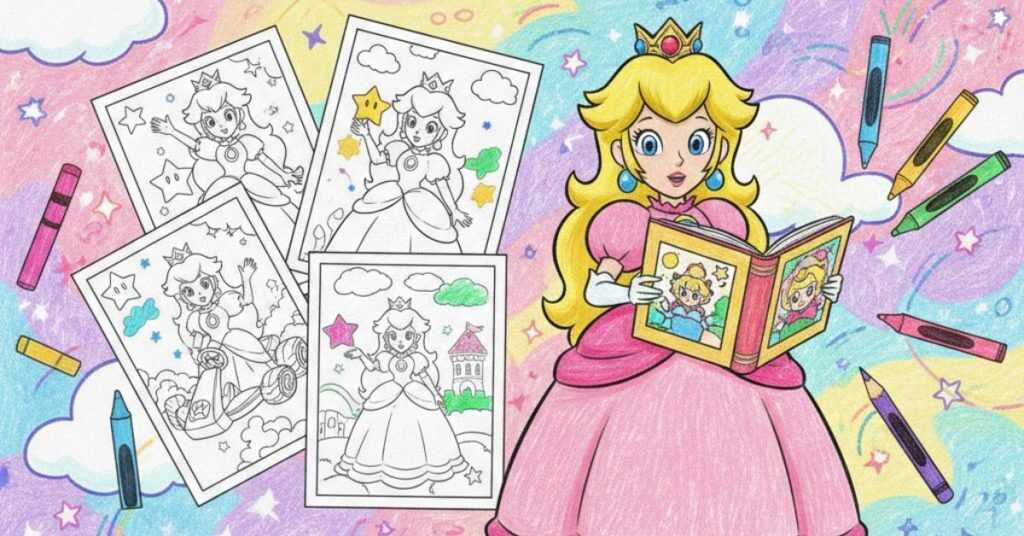 printable princess peach