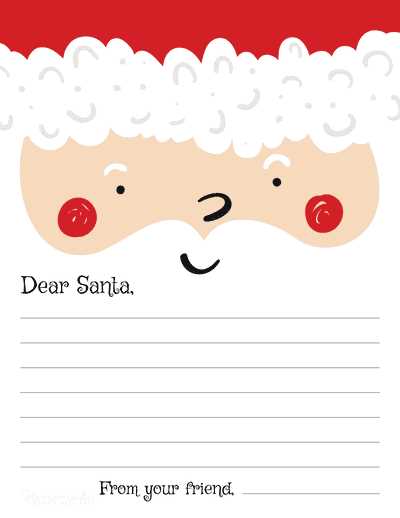 list for santa printable