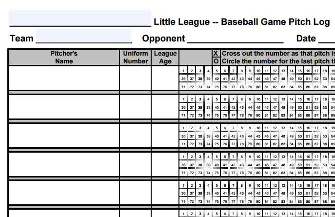 little league pledge printable