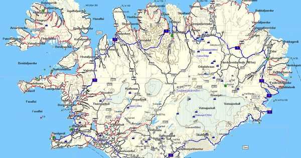 printable map of iceland