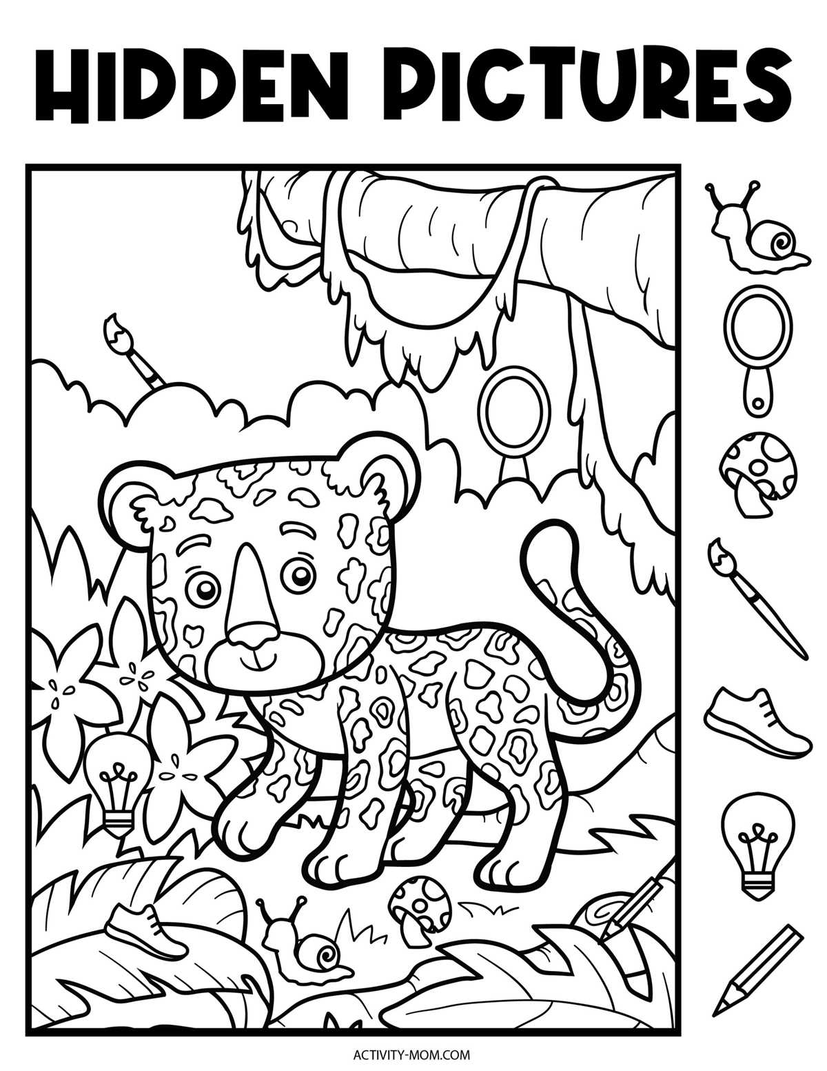 seek and find free printables