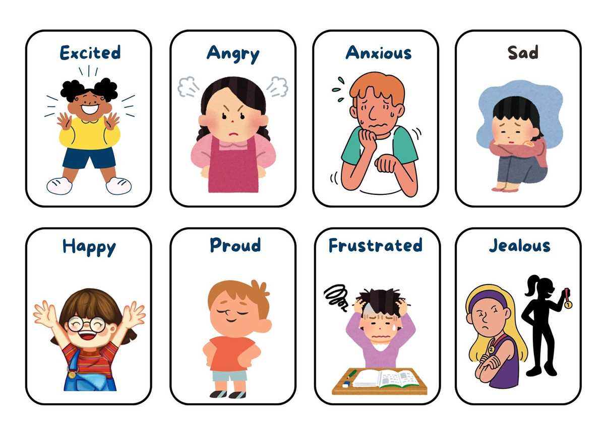 free printable emoji feelings chart