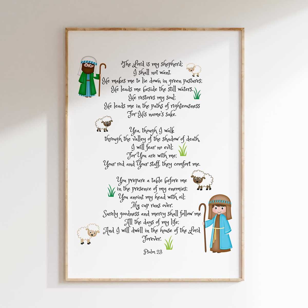 psalm 23 free printable