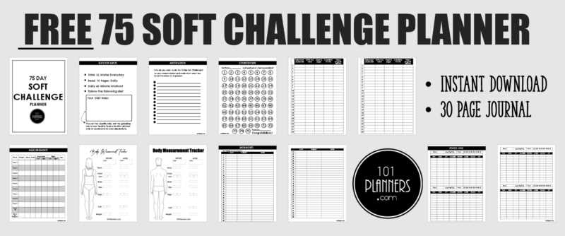 printable 75 soft challenge