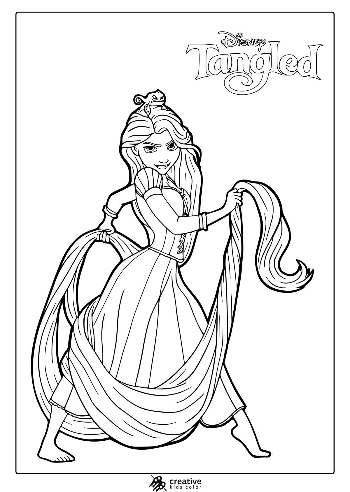 disney characters printable coloring pages