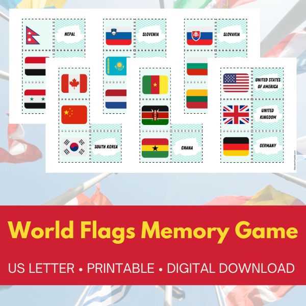 flags of countries printable