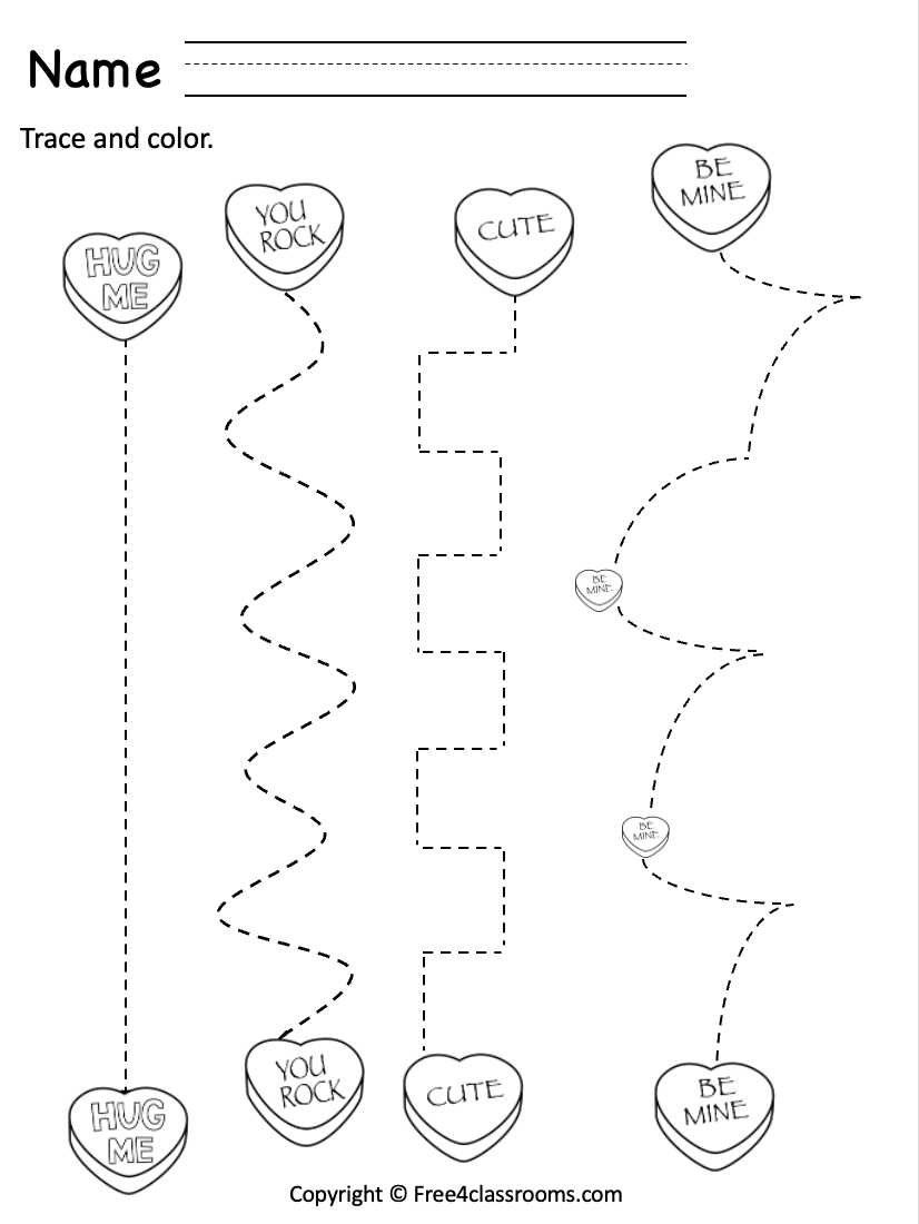 free tracing worksheets printable
