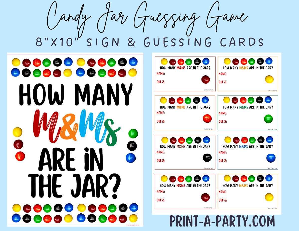 m&m printable