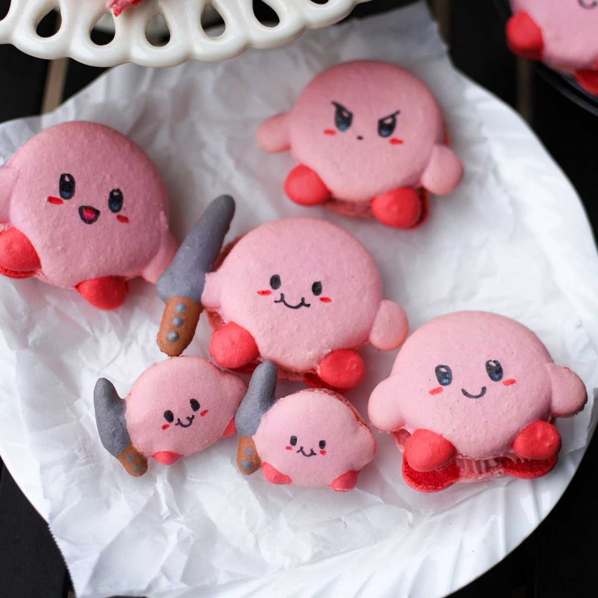 macaron template printable